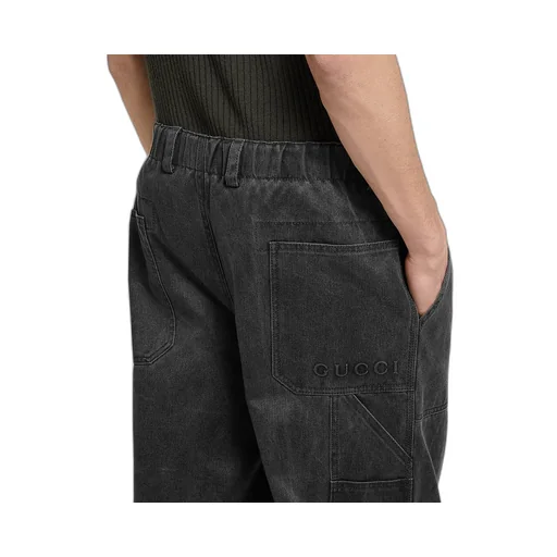 Delavé Cotton Canvas Pant With Logo