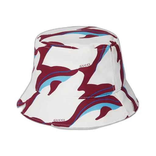 Printed Cotton Canvas Bucket Hat