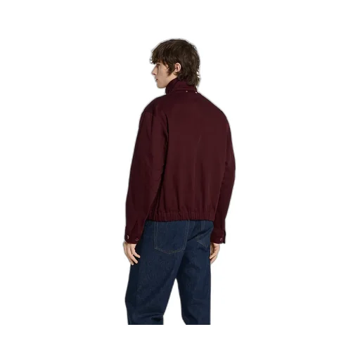 Cotton Gabardine Jacket With Logo