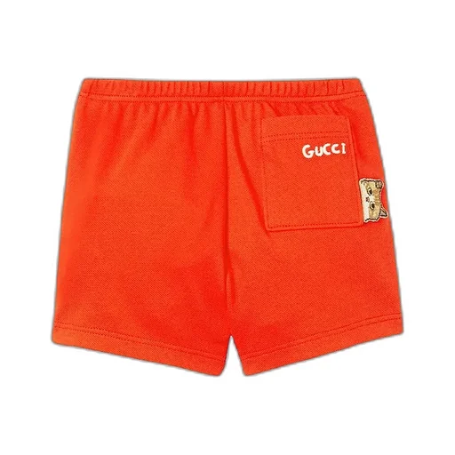 Baby Embroidered Cotton Shorts
