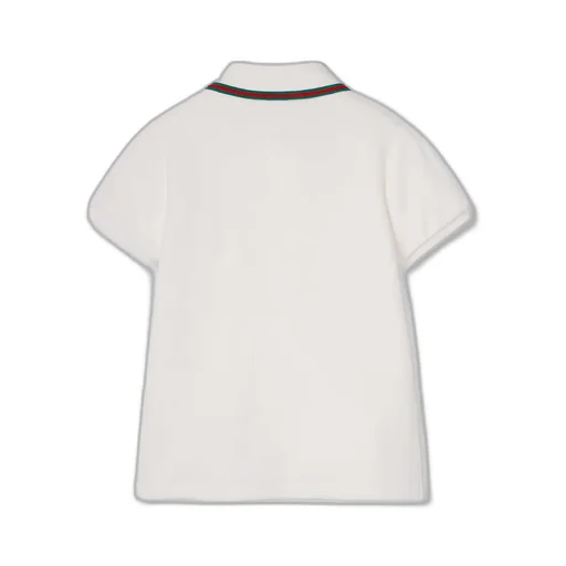 Children's Cotton Polo Shirt With Web