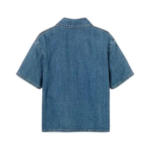 Children's Lasered Denim Shirt