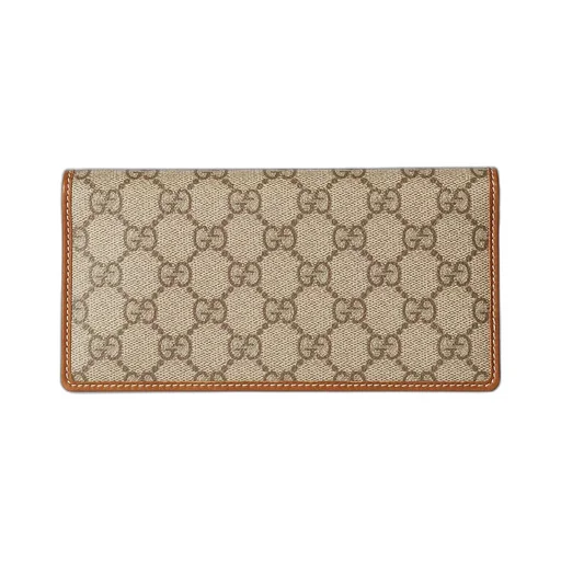 Gg Emblem Continental Wallet
