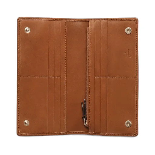 Gg Emblem Continental Wallet