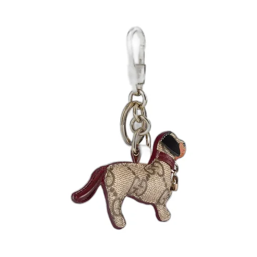 Dog-Shaped Bag Charm