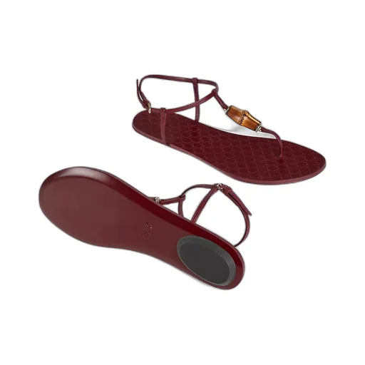 Thong Sandal With Bamboo