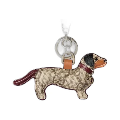 Dog-Shaped Bag Charm