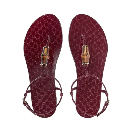Thong Sandal With Bamboo