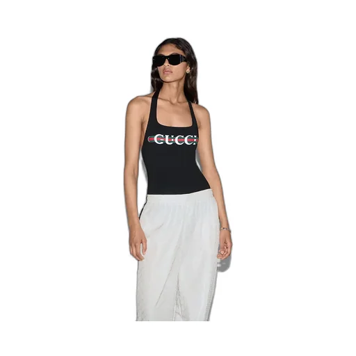 Sparkling Jersey Swimsuit With Print