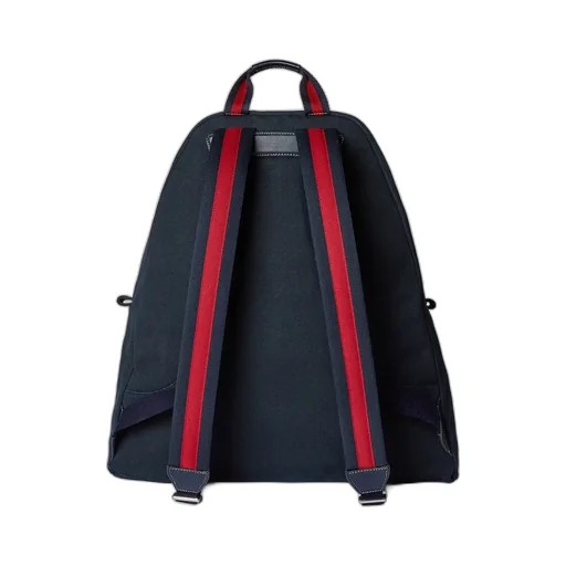 Printed Canvas Maxi Backpack