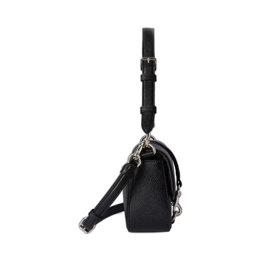 Small Crossbody Bag With Hook Closure
