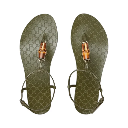 Thong Sandal With Bamboo