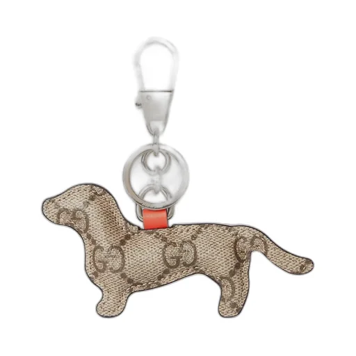 Dog-Shaped Bag Charm