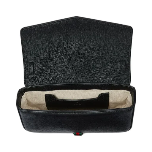 Small Crossbody Bag With Hook Closure