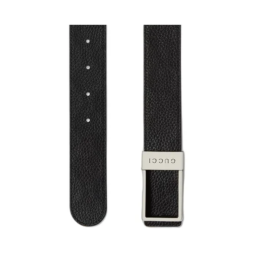 Reversible Belt With Rectangular Buckle