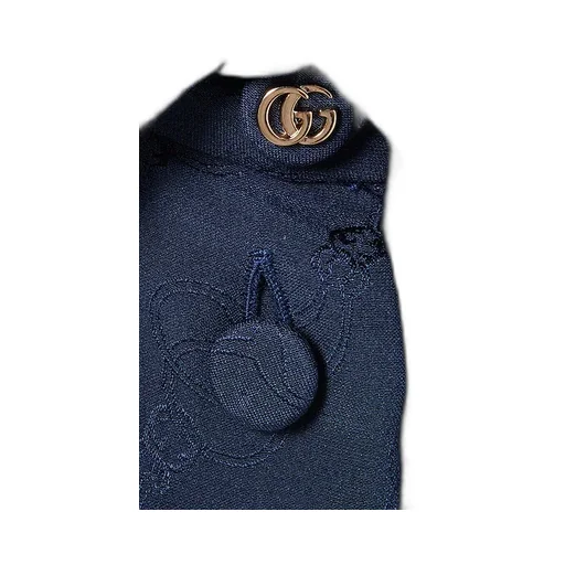 Gg And Chain Silk Jacquard Shirt