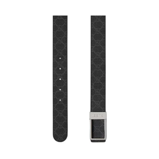 Reversible Belt With Rectangular Buckle