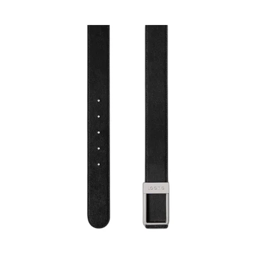 Reversible Belt With Rectangular Buckle