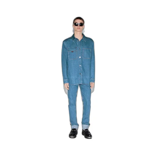 Relaxed Fit Denim Shirt