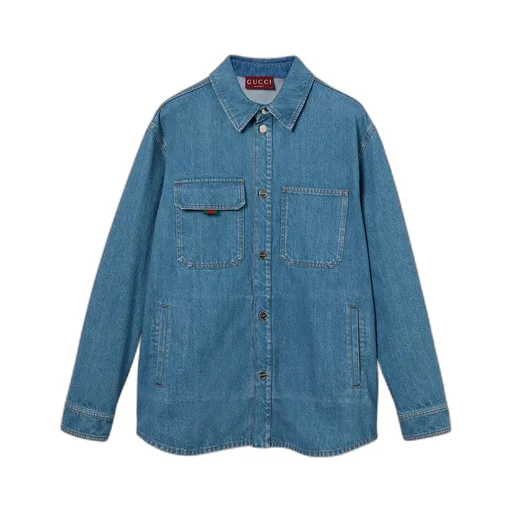 Relaxed Fit Denim Shirt