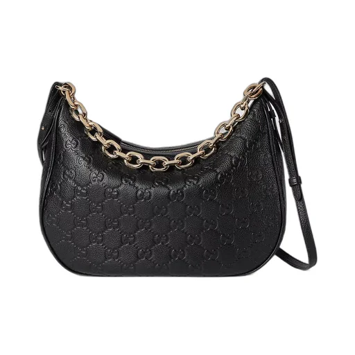 Gg Emblem Large Shoulder Bag