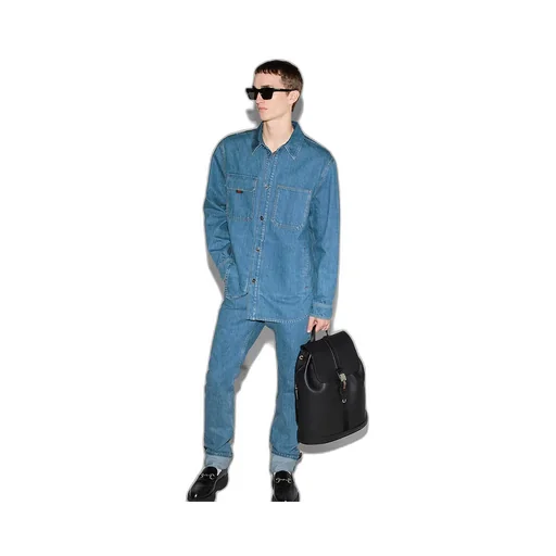 Relaxed Fit Denim Shirt