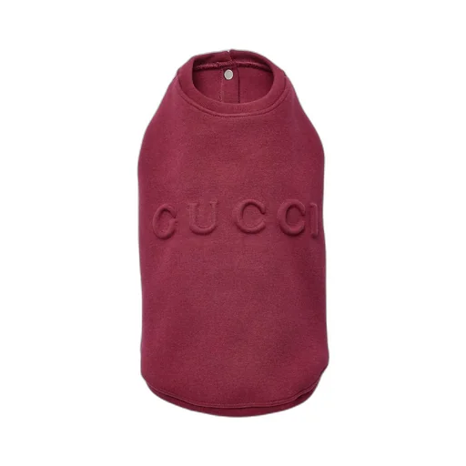 Embossed Cotton Pet Sweatshirt