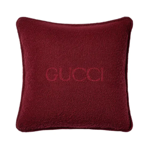 Gucci Wool Bouclé Cushion