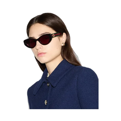 Cat-Eye Frame Sunglasses