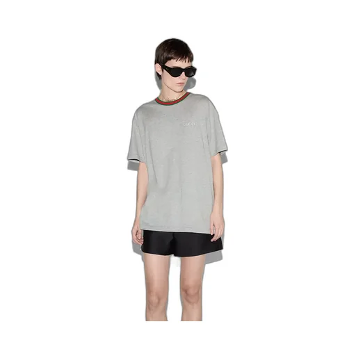 Jersey T-Shirt With Web