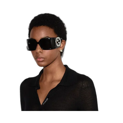 Rectangular Frame Sunglasses