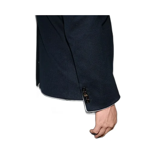 Cotton Jersey Jacket With Embroidery