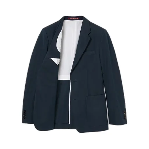 Embossed Cotton Twill Jacket