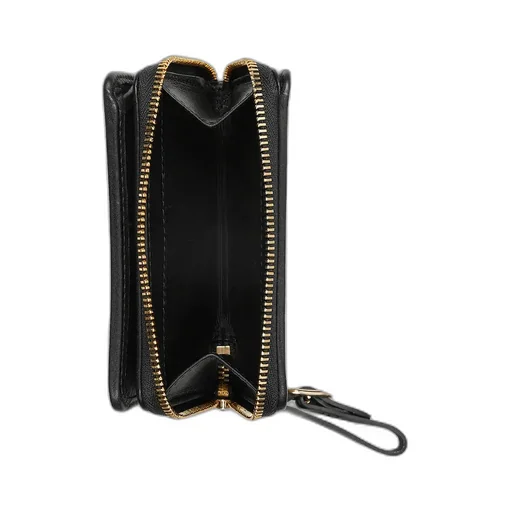 Gg Emblem Zip Mini Wallet