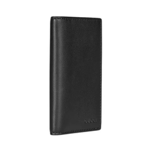 Gg Emblem Long Card Case With Gg Fabric