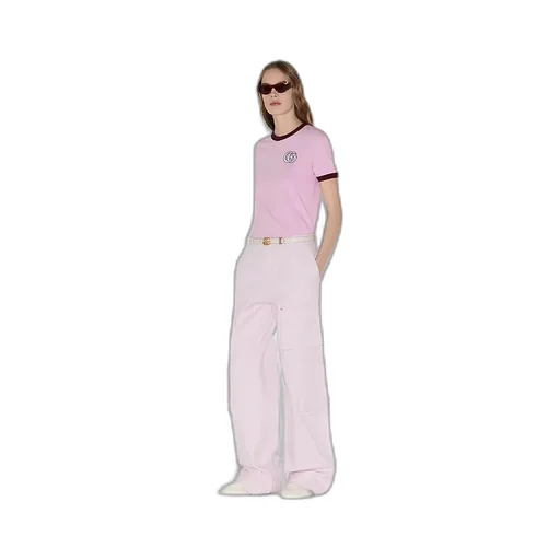 Embroidered Cotton Jersey T-Shirt