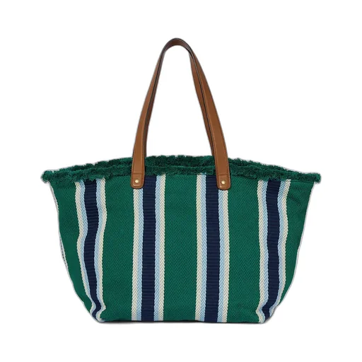 Embroidered Medium Canvas Tote Bag