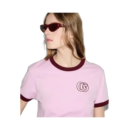 Embroidered Cotton Jersey T-Shirt