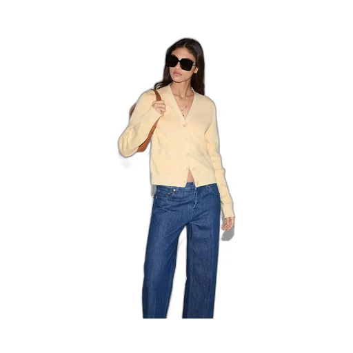 Fine Cotton Gg Jacquard Cardigan