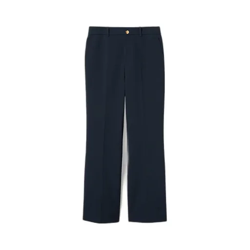 Cotton Trousers With Embroidery