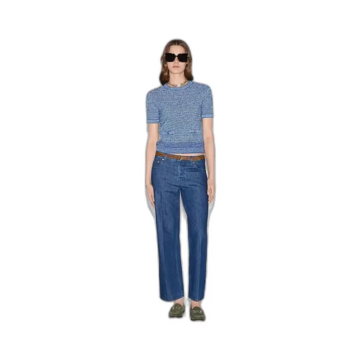 Fine Cotton Crewneck Top