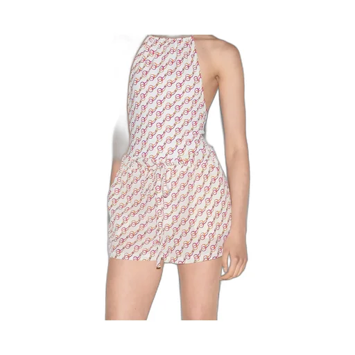 Printed Silk Shorts