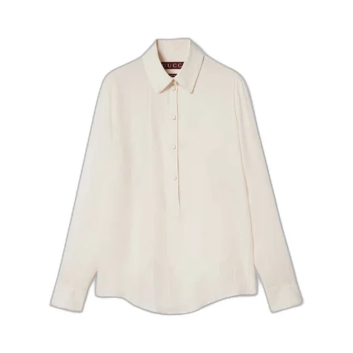 Silk Jacquard Shirt
