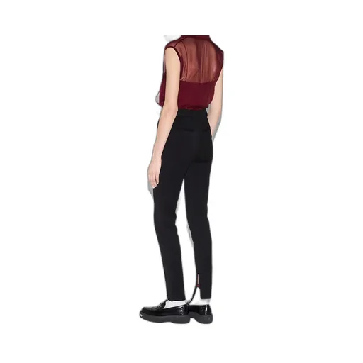 Cotton Jersey Trousers With Embroidery