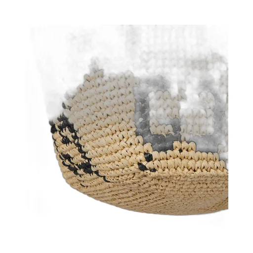 Woven Medium Tote Bag