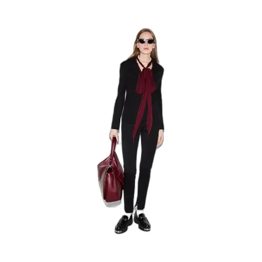 Cotton Jersey Trousers With Embroidery