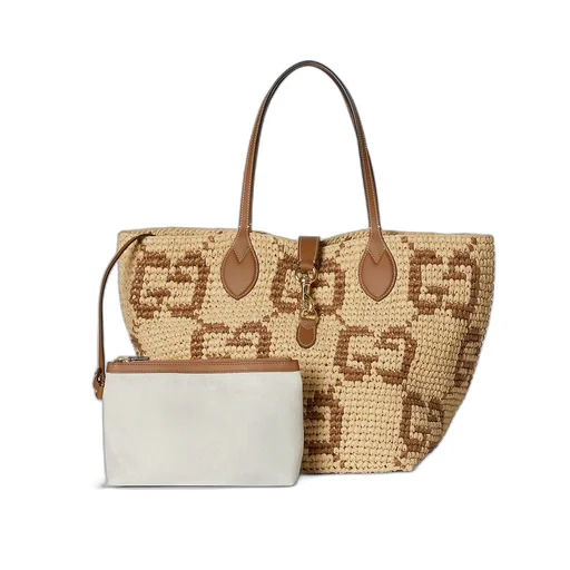 Woven Medium Tote Bag