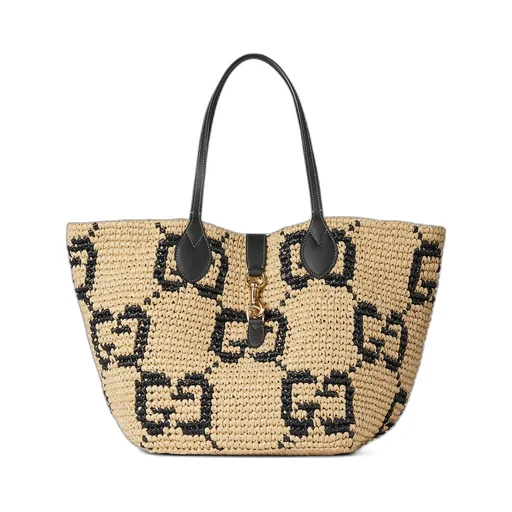 Woven Medium Tote Bag