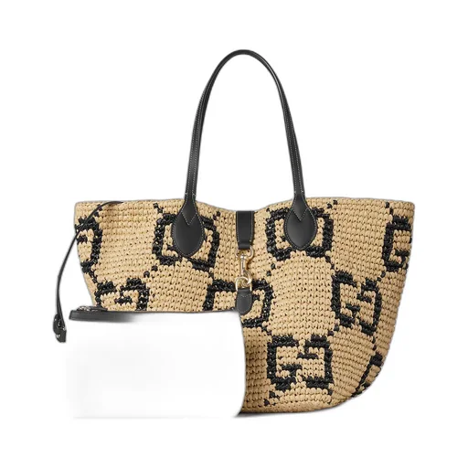 Woven Medium Tote Bag