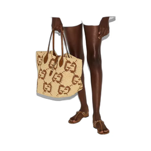 Woven Medium Tote Bag
